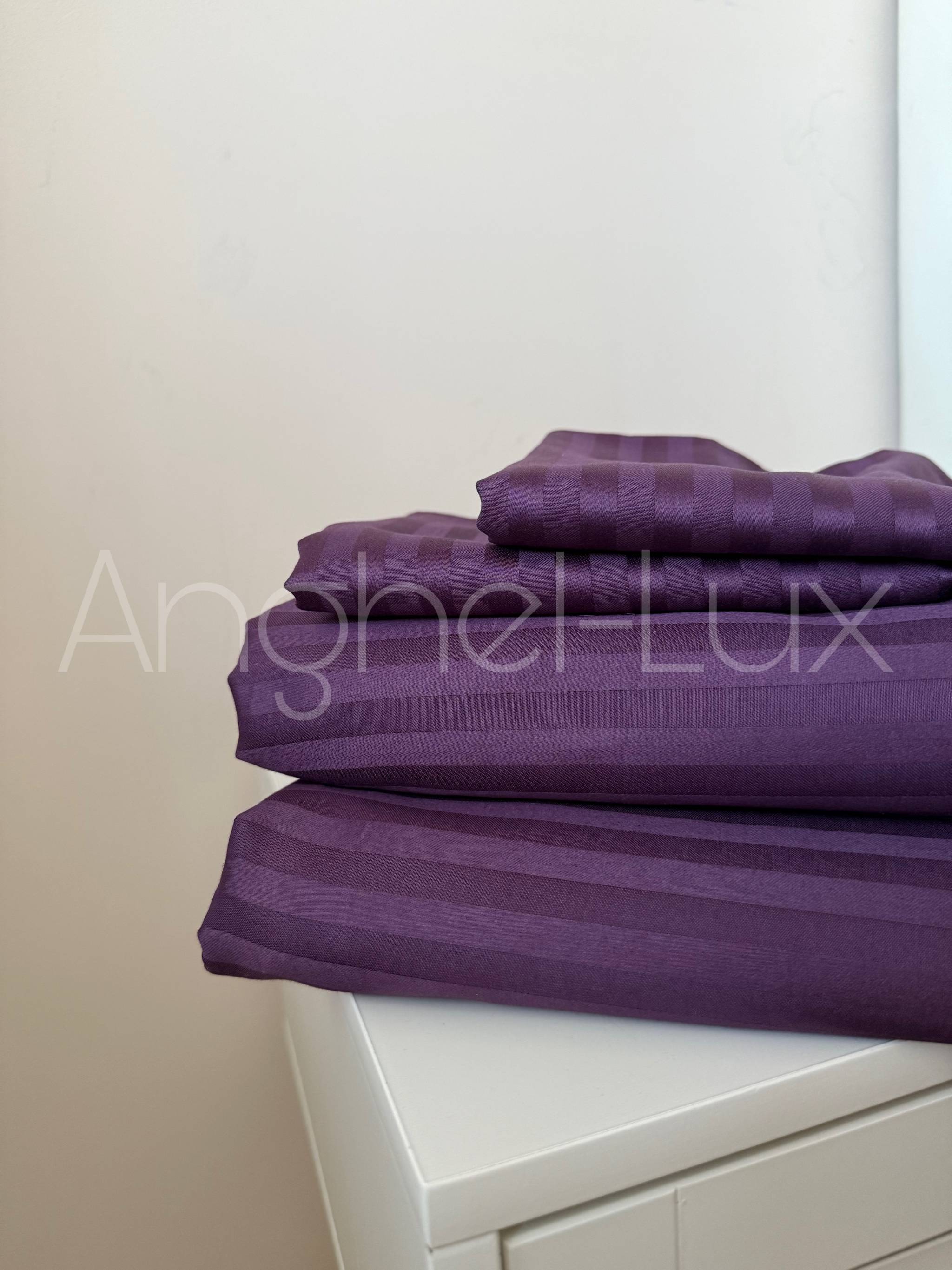 Satin cotton 100% violet N.37 - 3