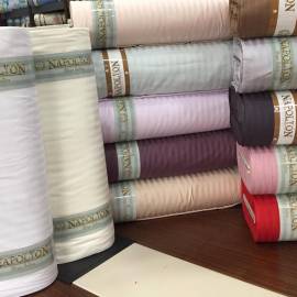 Stripe Satin 100% cotton